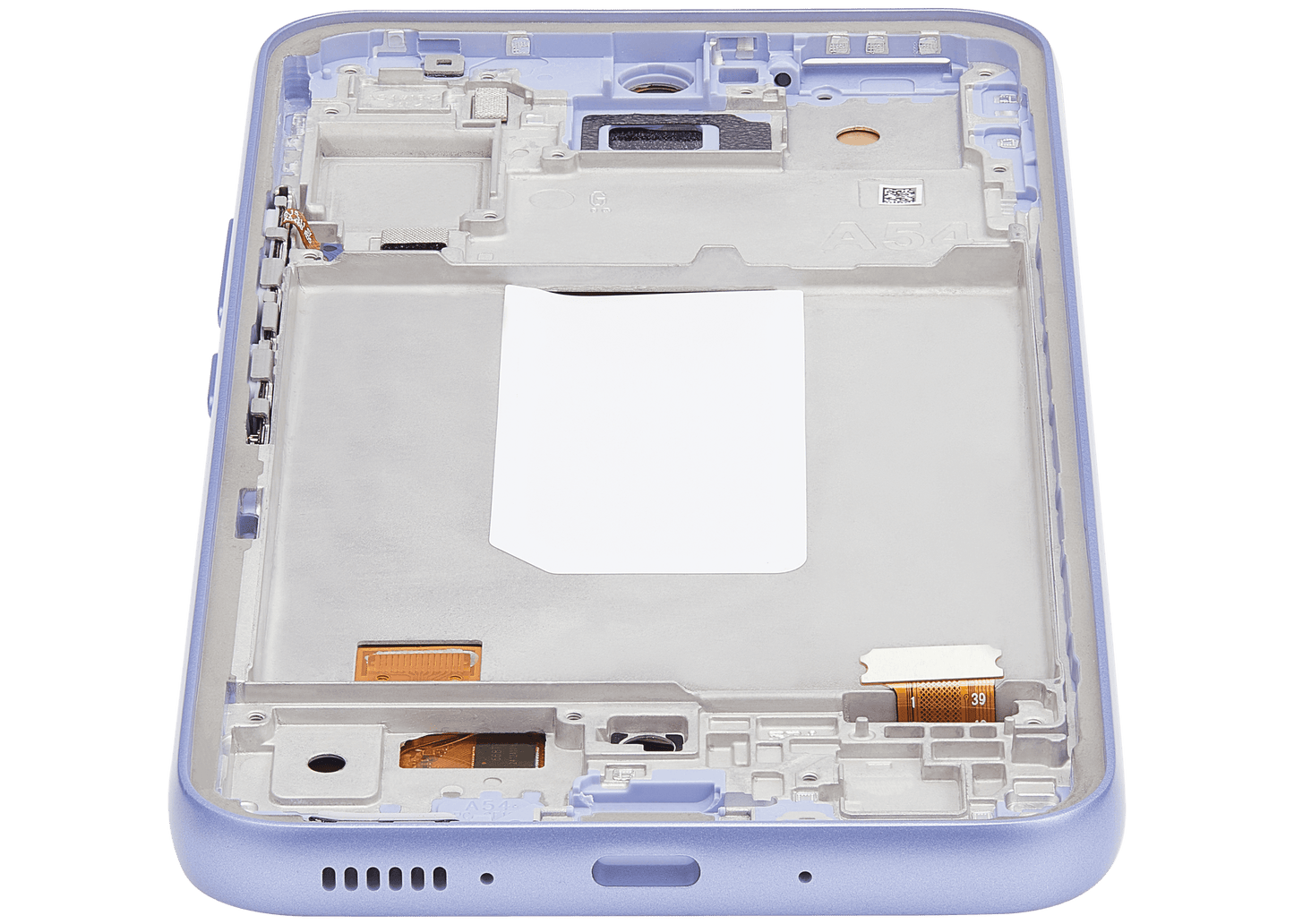 OLED Assembly With Frame For Samsung Galaxy A54 5G (A546 / 2023) (US & International Version) (Aftermarket Plus) (Violet)