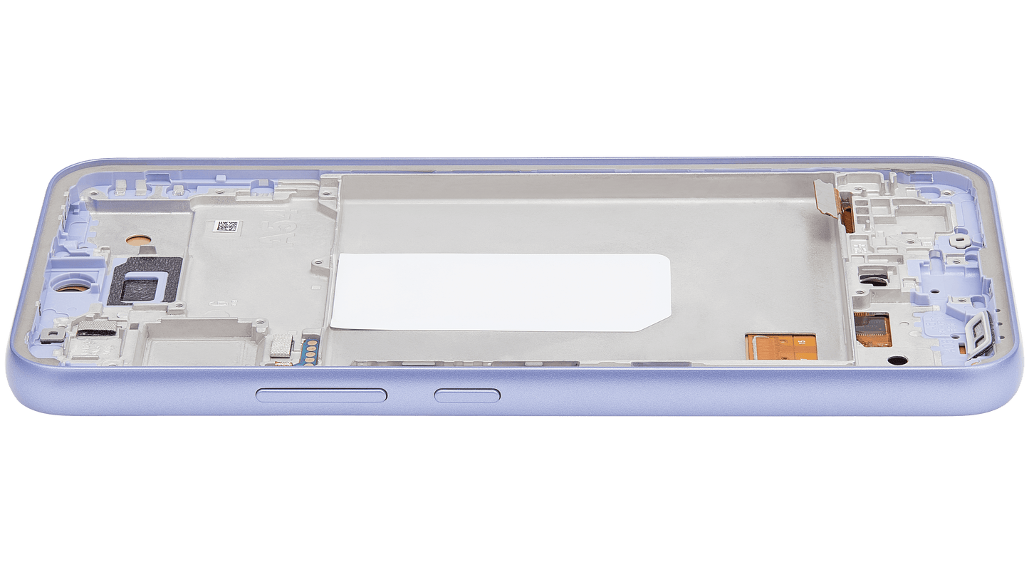 OLED Assembly With Frame For Samsung Galaxy A54 5G (A546 / 2023) (US & International Version) (Aftermarket Plus) (Violet)