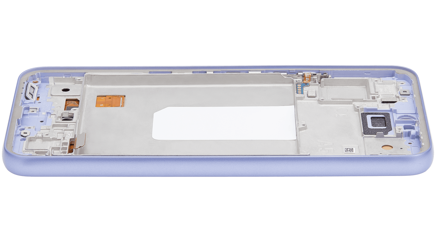 OLED Assembly With Frame For Samsung Galaxy A54 5G (A546 / 2023) (US & International Version) (Aftermarket Plus) (Violet)