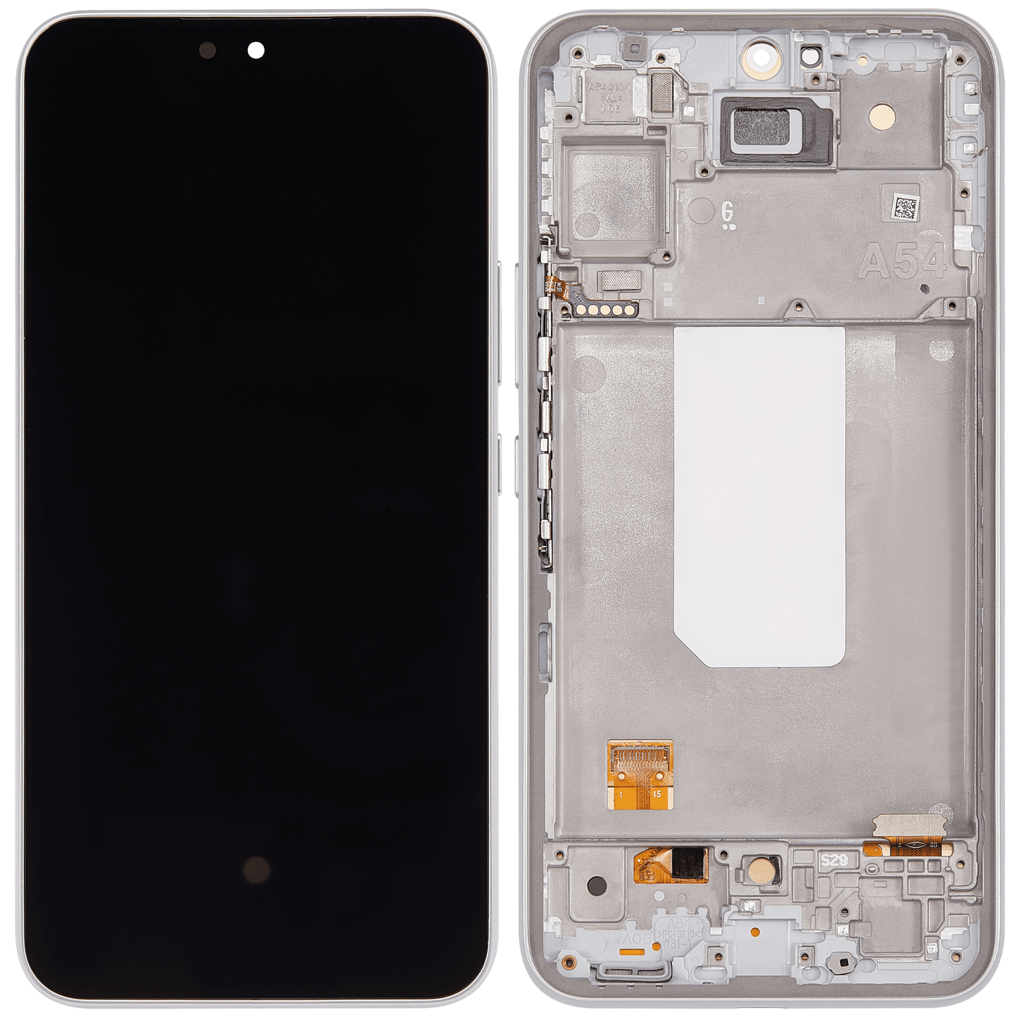 OLED Assembly With Frame For Samsung Galaxy A54 5G replacement part - cell phone parts canada