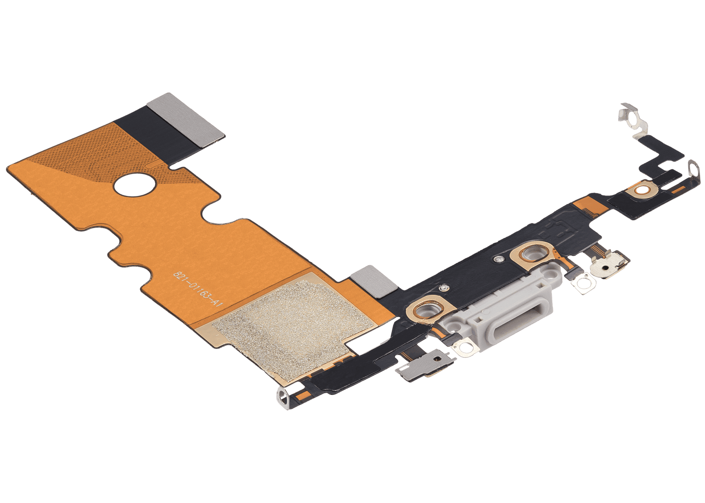 Charging Port Flex Cable For iPhone 8 (Aftermarket) (Silver)