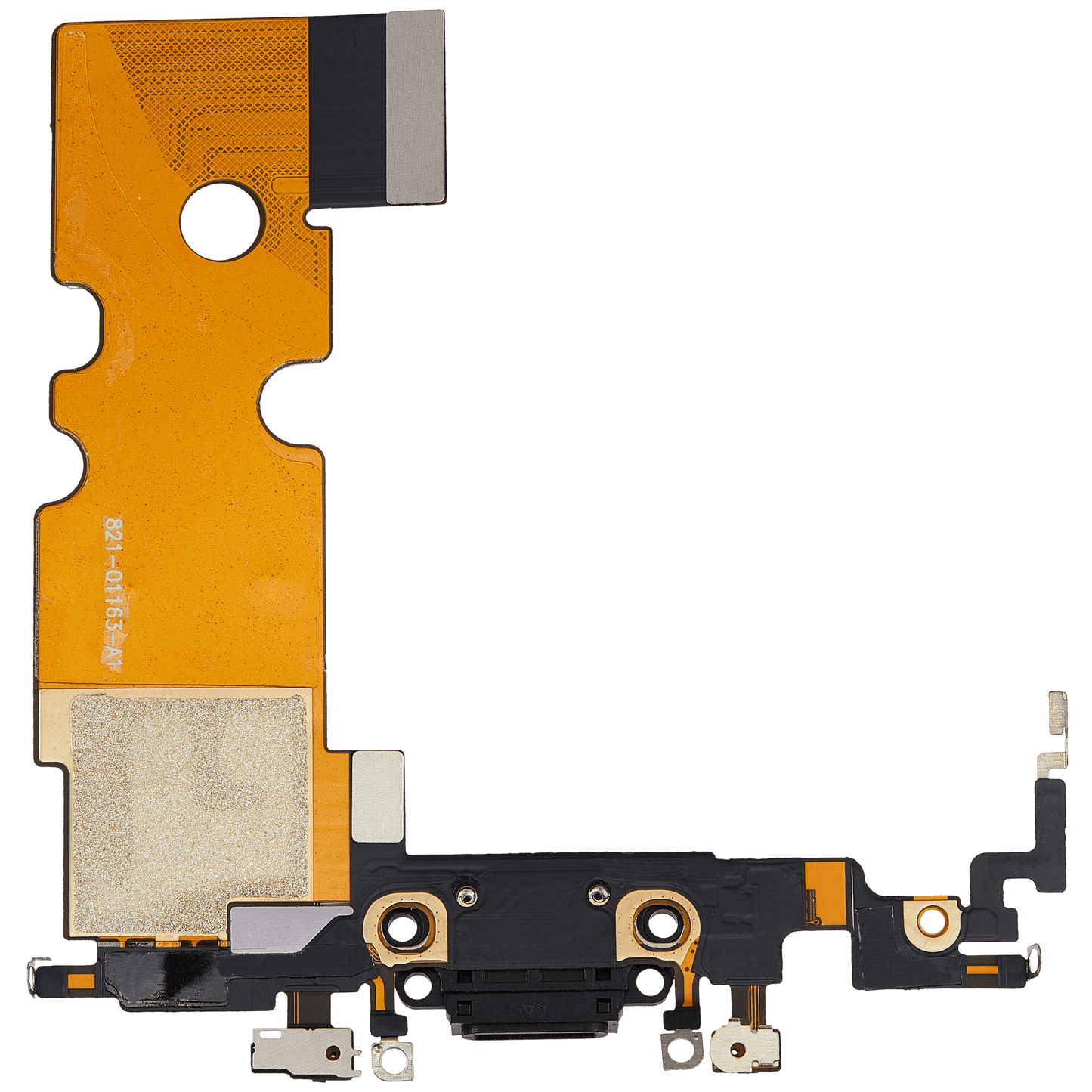 Charging Port Flex Cable For iPhone SE (2020) (Aftermarket Plus) (Space Gray)