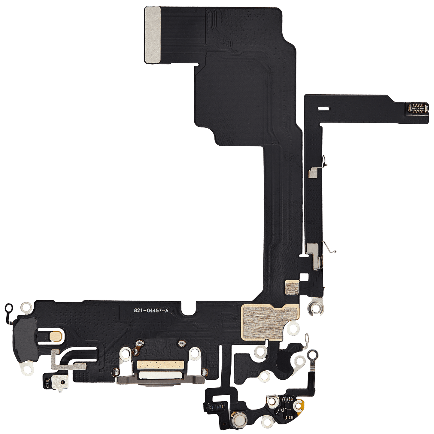Charging Port Flex Cable For iPhone 15 Pro (Aftermarket Plus) (Natural Titanium)