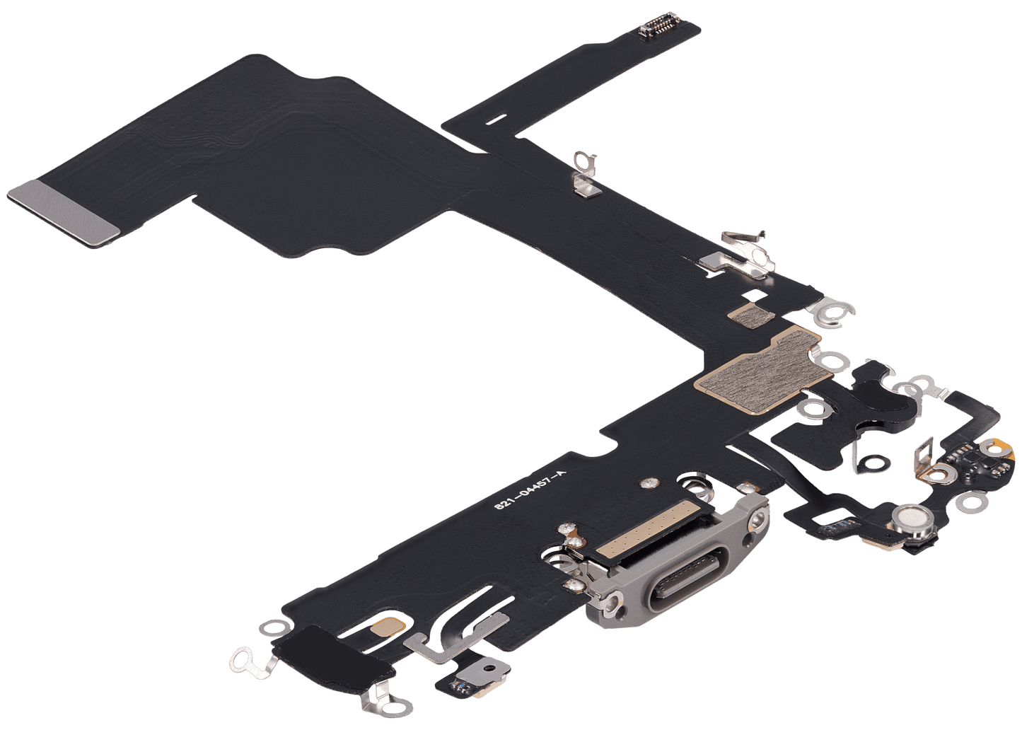Charging Port Flex Cable For iPhone 15 Pro (Aftermarket Plus) (Natural Titanium)