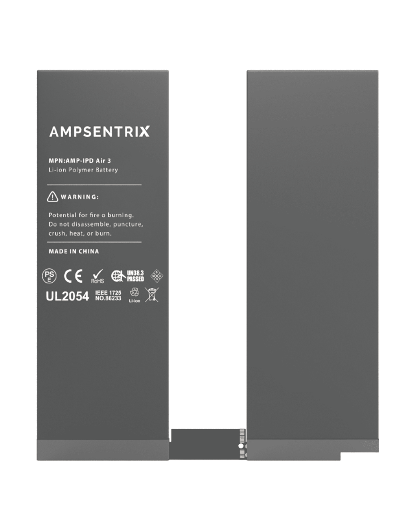 Replacement Battery For iPad Air 3 (AmpSentrix Pro)