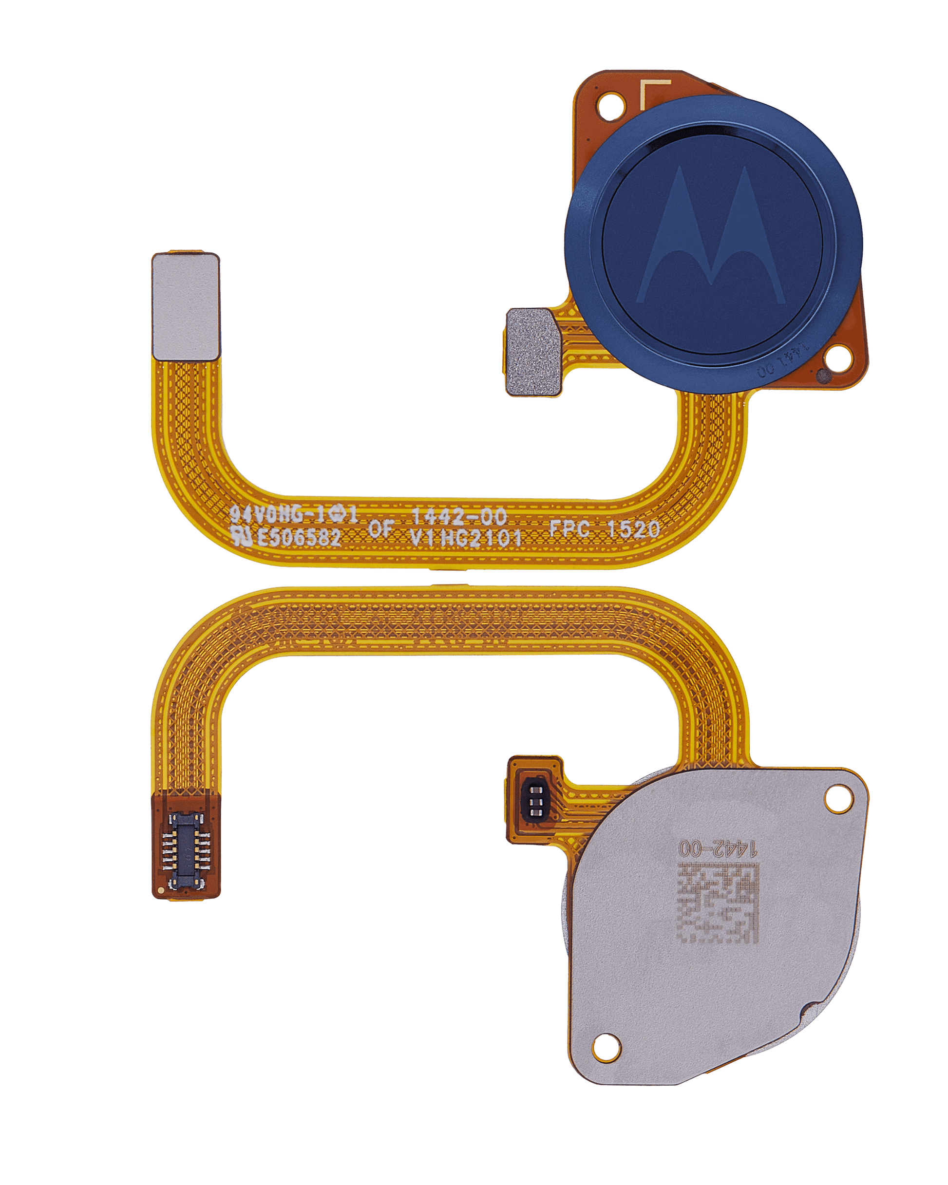 Fingerprint Scanner With Flex Cable For Motorola Moto E (XT2052 / 2020) (Genuine OEM) (Midnight Blue) - image 4