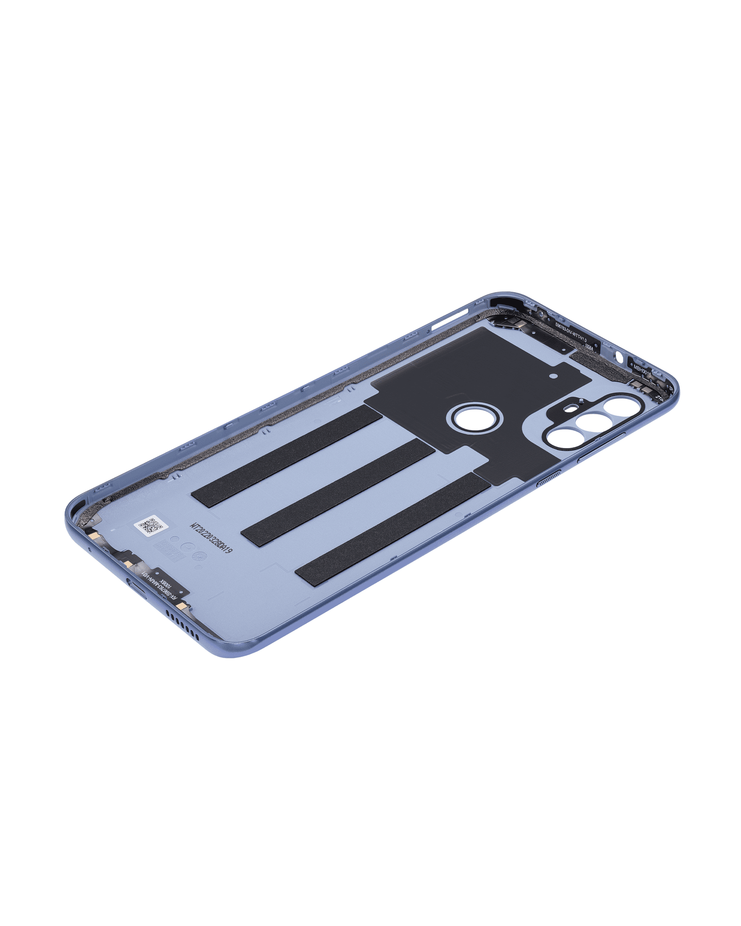 Back Cover Glass For Motorola Moto G Power (XT2165 / 2022) (Aftermarket Plus) (Opal Silver) replacement part SKU 107085004132 image 5