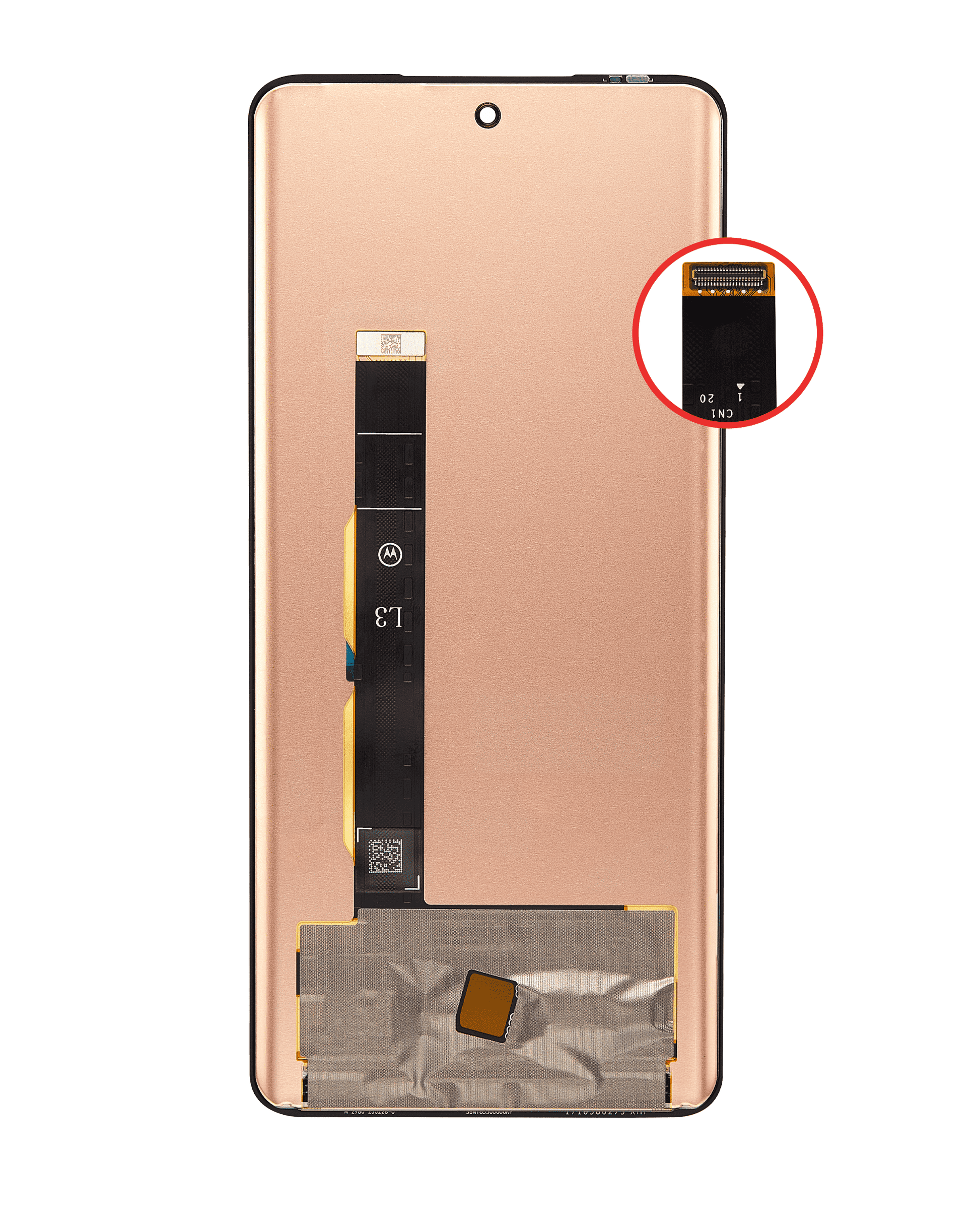 OLED Assembly Without Frame For Motorola Moto Edge 40 (XT2303-3 / 2023) / Edge (XT2305 / 2023) (Refurbished) (All Colors) | SKU 107082130901 | image 2