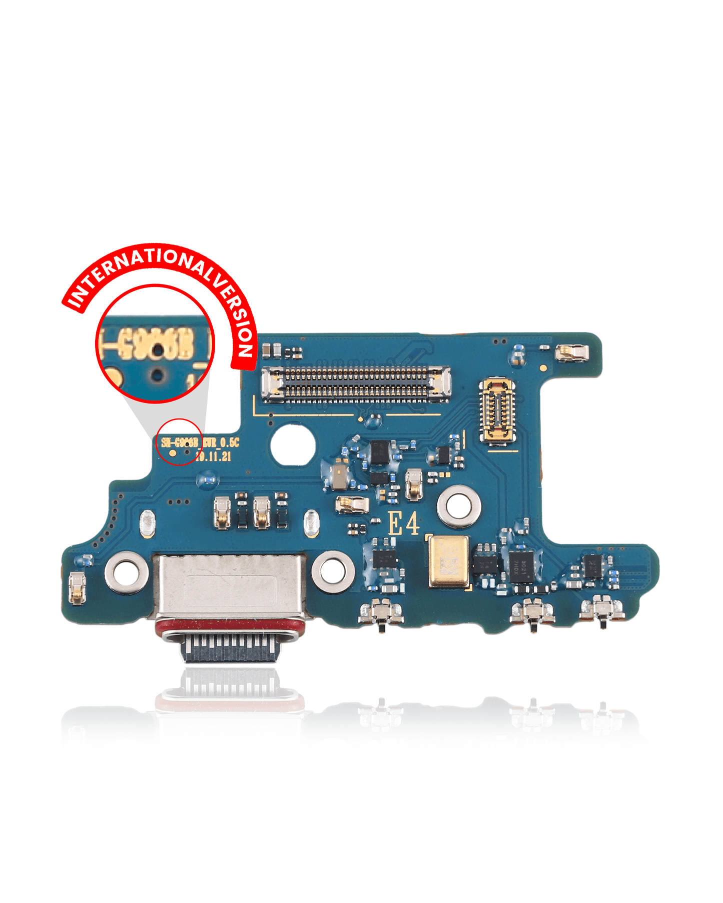 Charging Port With Board For Samsung Galaxy S20 Plus 5G (G986B) (International Version) (Premium)