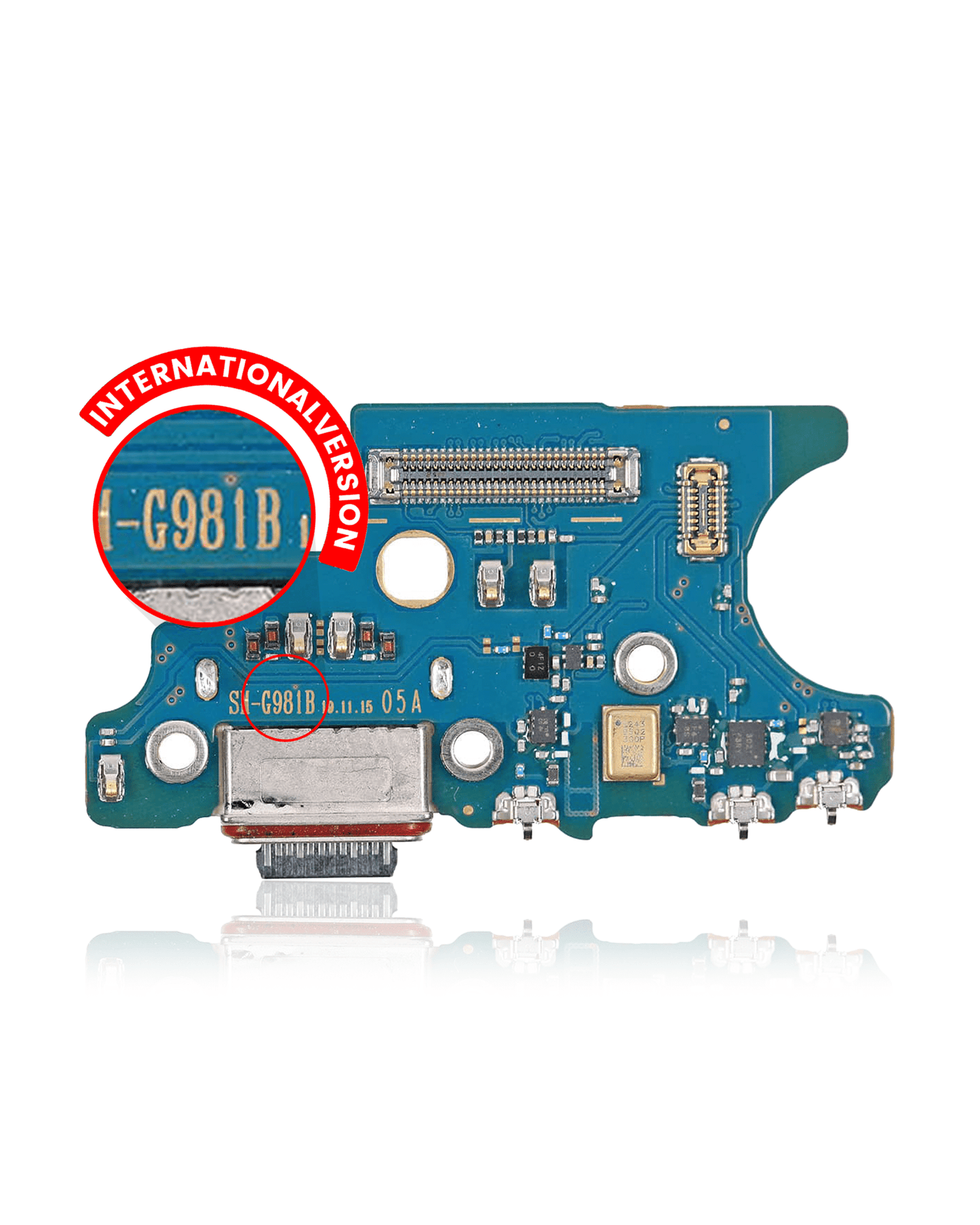 Charging Port With Board For Samsung Galaxy S20 5G (G981B) (International Version) (Premium)