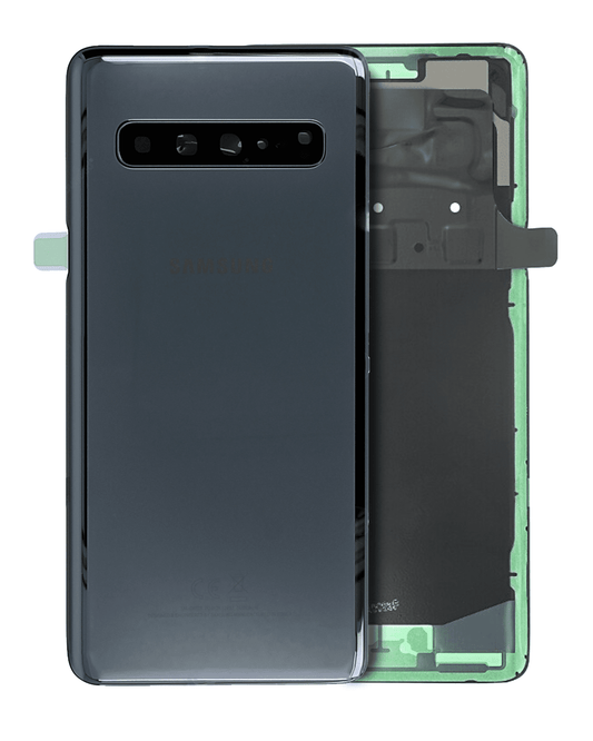 Back cover Glass With Camera Lens For Samsung Galaxy S10 5G (Service Pack) (Prism Black)