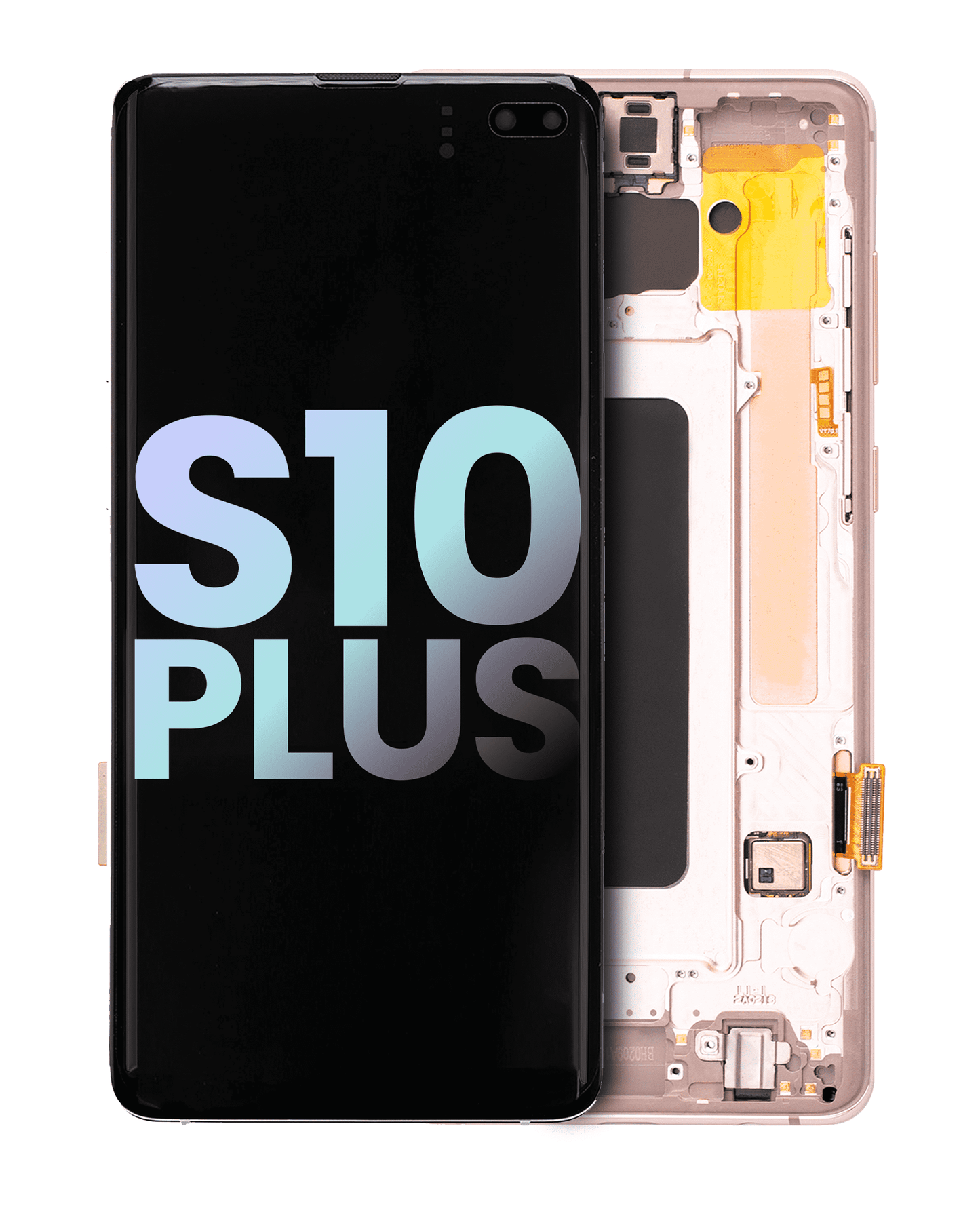 OLED Assembly With Frame For Samsung Galaxy S10 Plus (Service Pack) (Flamingo Pink)