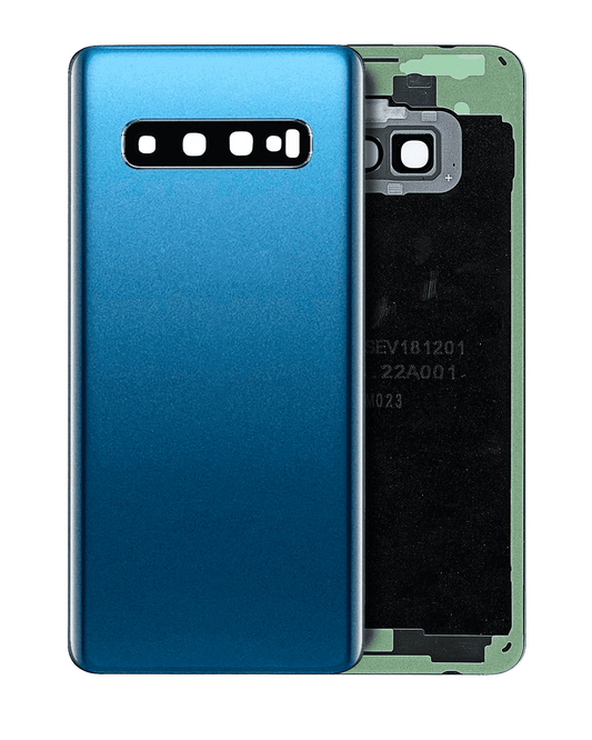 Back cover Glass With Camera Lens For Samsung Galaxy S10 (Service Pack) (Prism Blue)