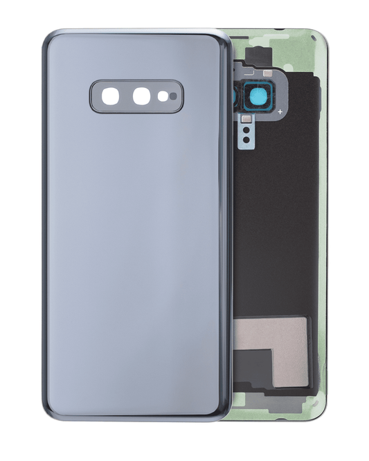 Back cover Glass With Camera Lens For Samsung Galaxy S10E (No Logo) (Aftermarket Plus) (Prism Black)