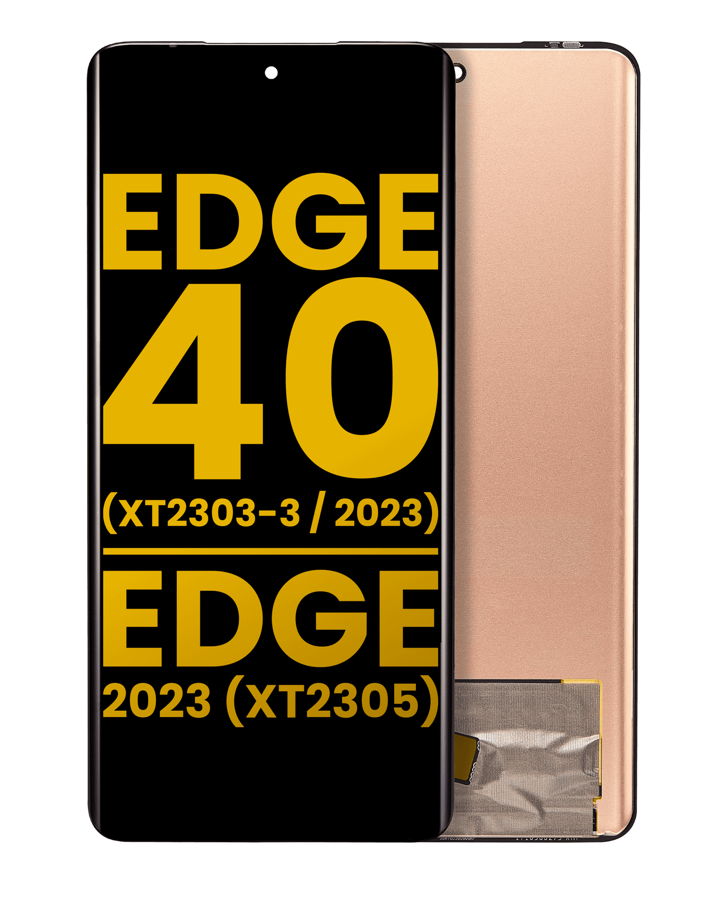 OLED Assembly Without Frame For Motorola Moto Edge 40 (XT2303-3 / 2023) / Edge (XT2305 / 2023) (Refurbished) (All Colors) | SKU 107082130901 | image 1