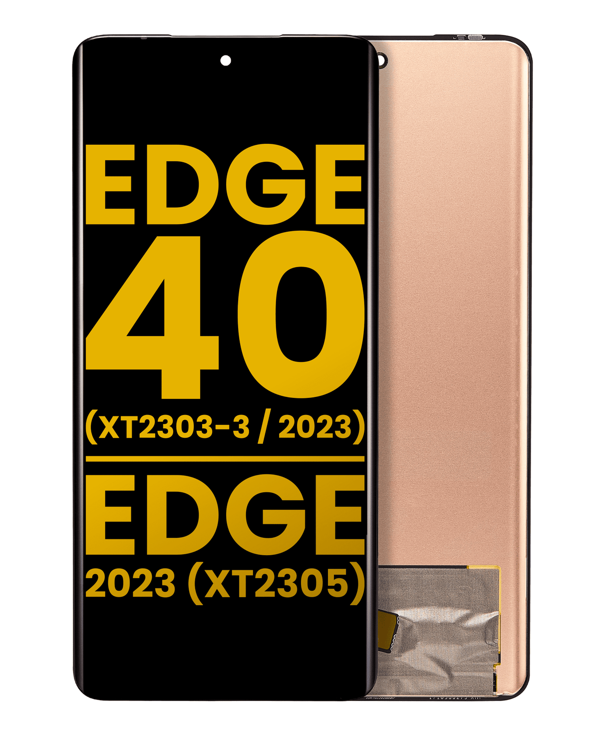 OLED Assembly Without Frame For Motorola Moto Edge 40 (XT2303-3 / 2023) / Edge (XT2305 / 2023) (Refurbished) (All Colors) | SKU 107082130901 | image 1