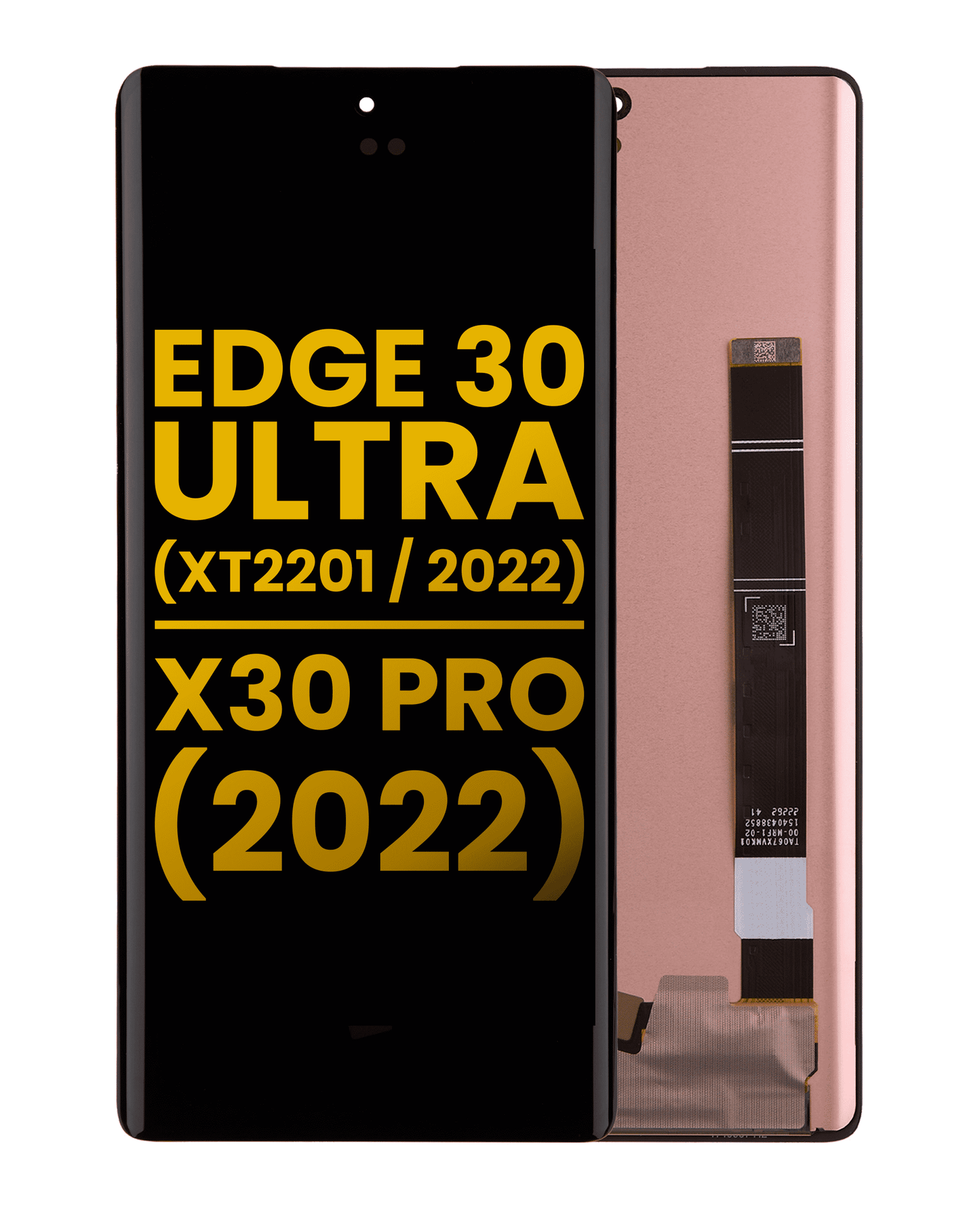 OLED Assembly Without Frame For Motorola Edge 30 Ultra (XT2201 / 2022) / Motorola Moto X30 Pro (2022) (Refurbished) (All Colors) | SKU 107082133501 | image 1