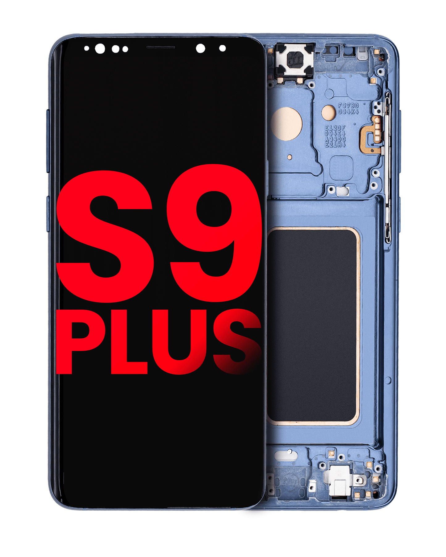 OLED Assembly With Frame For Samsung Galaxy S9 Plus (Aftermarket Plus) (Coral Blue)