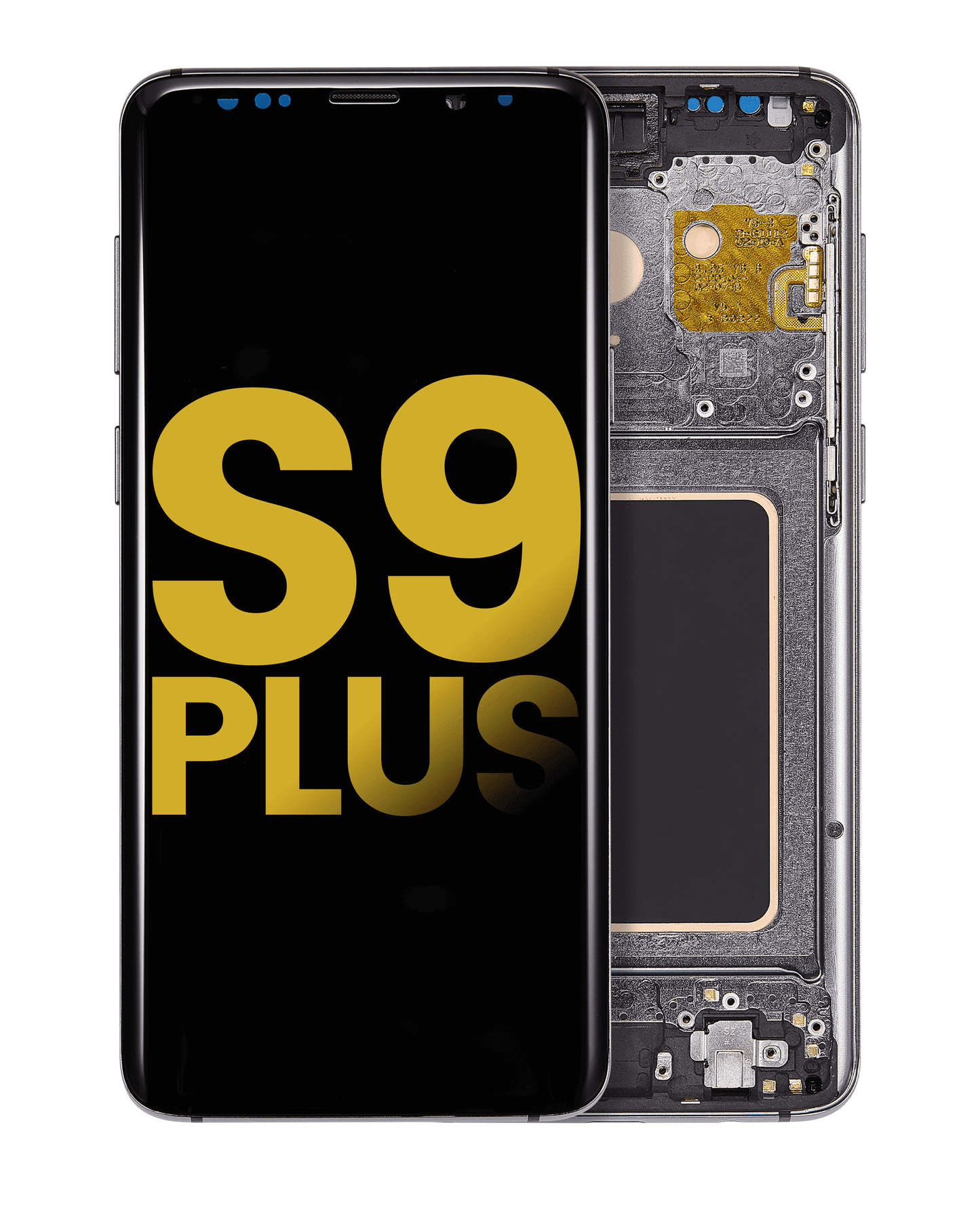 OLED Assembly With Frame For Samsung Galaxy S9 Plus (Refurbished) (Titanium Gray)
