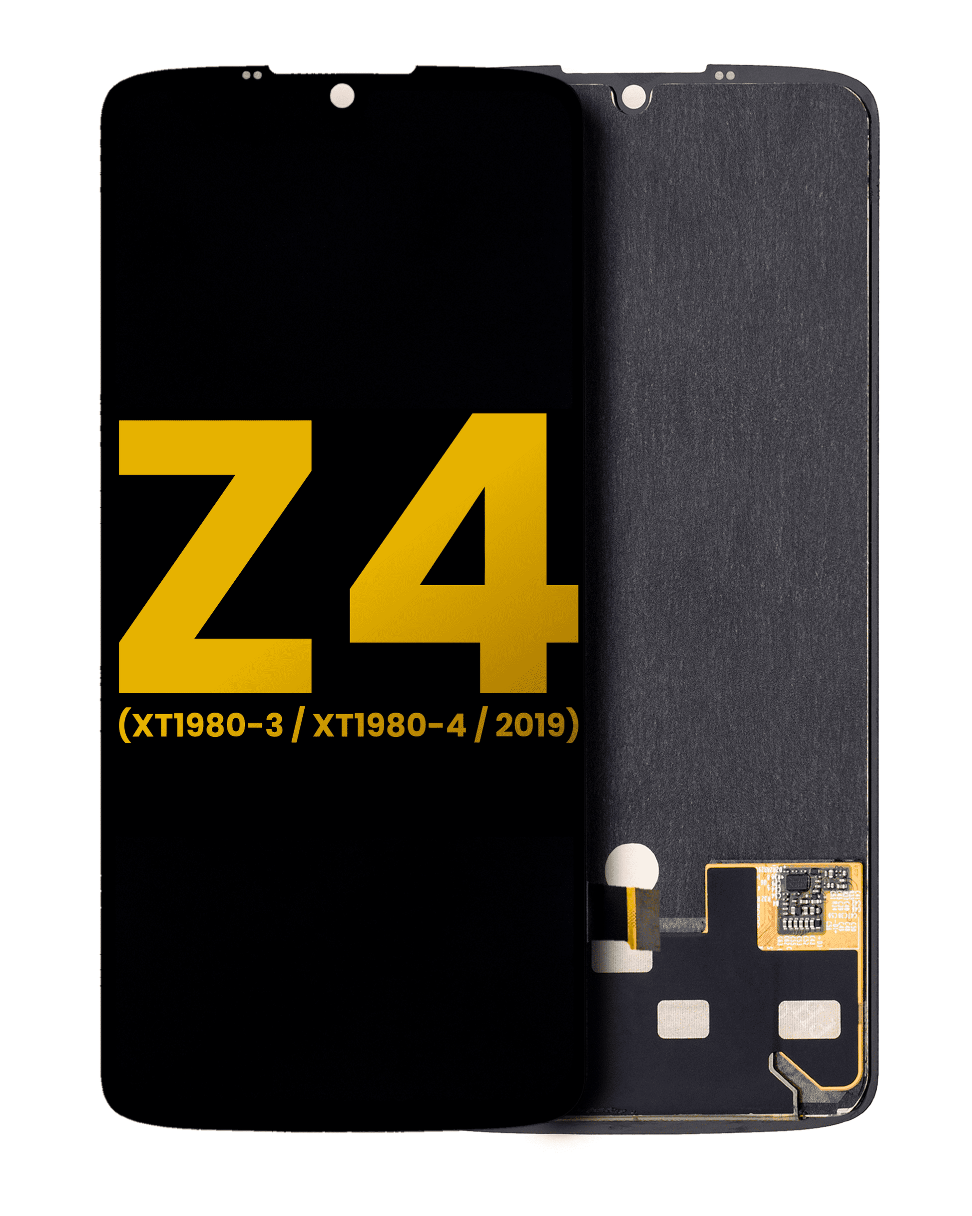 OLED Assembly Without Frame For Motorola Moto Z4 (XT1980-3 / XT1980-4 / 2019) (Refurbished) (All Colors) - Motorola replacement part, primary product view, SKU 107082049301