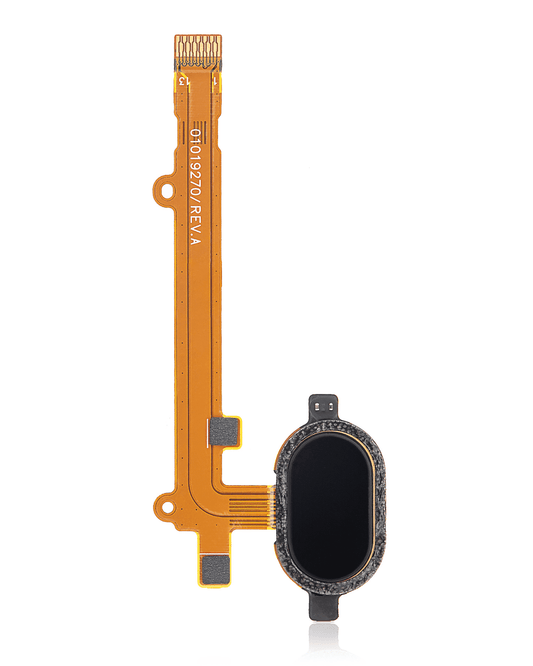 Home Button With Flex Cable For Motorola Moto Z2 Play (XT1710 / 2017) (Black) - Motorola replacement part, primary product view, SKU 107082016543