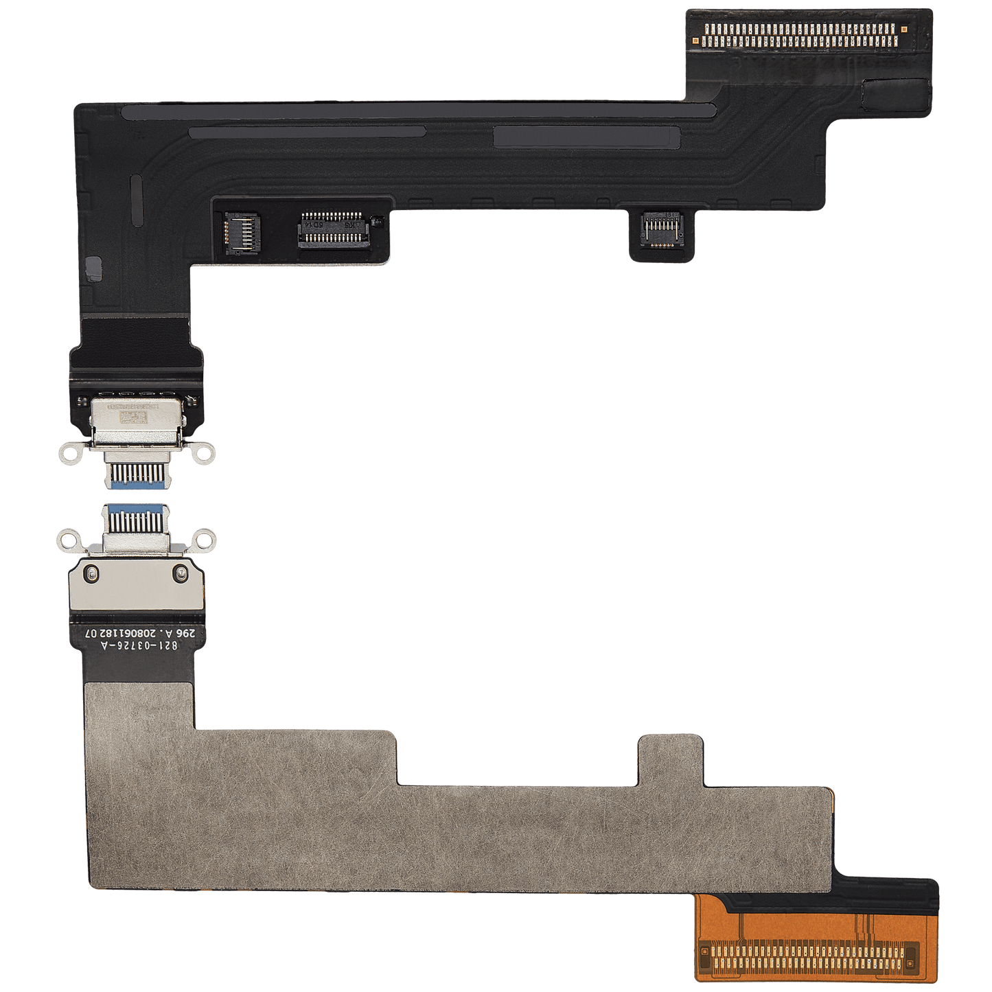 Charging Port Flex Cable Compatible For iPad Air 5 (4G Version) (Used OEM Pull: Grade A) (Blue)