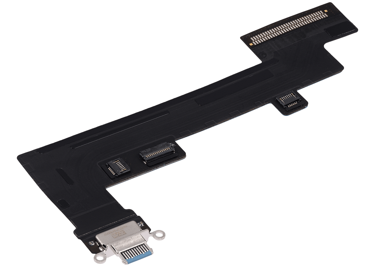 Charging Port Flex Cable Compatible For iPad Air 5 (4G Version) (Used OEM Pull: Grade A) (Blue)