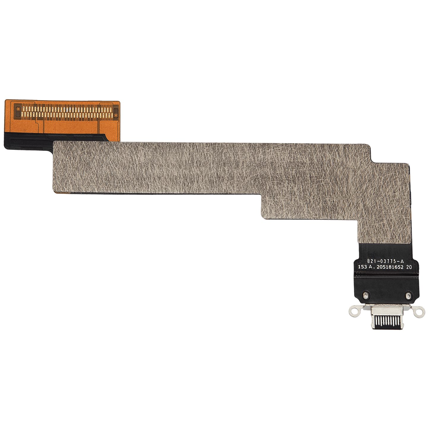 Charging Port Flex Cable For iPad Air 5 (WiFi Only) (Used OEM Pull: Grade A) (Space Gray)