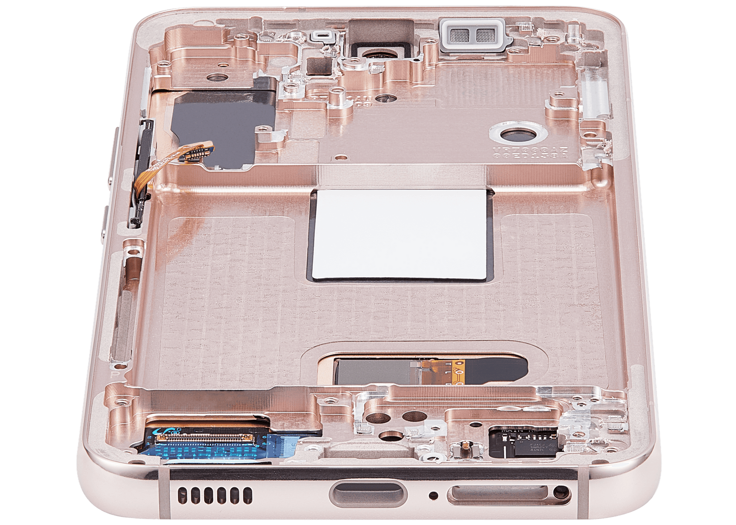 OLED Assembly With Frame For Samsung Galaxy S22 5G (US & International Version) (Refurbished) (Pink Gold)