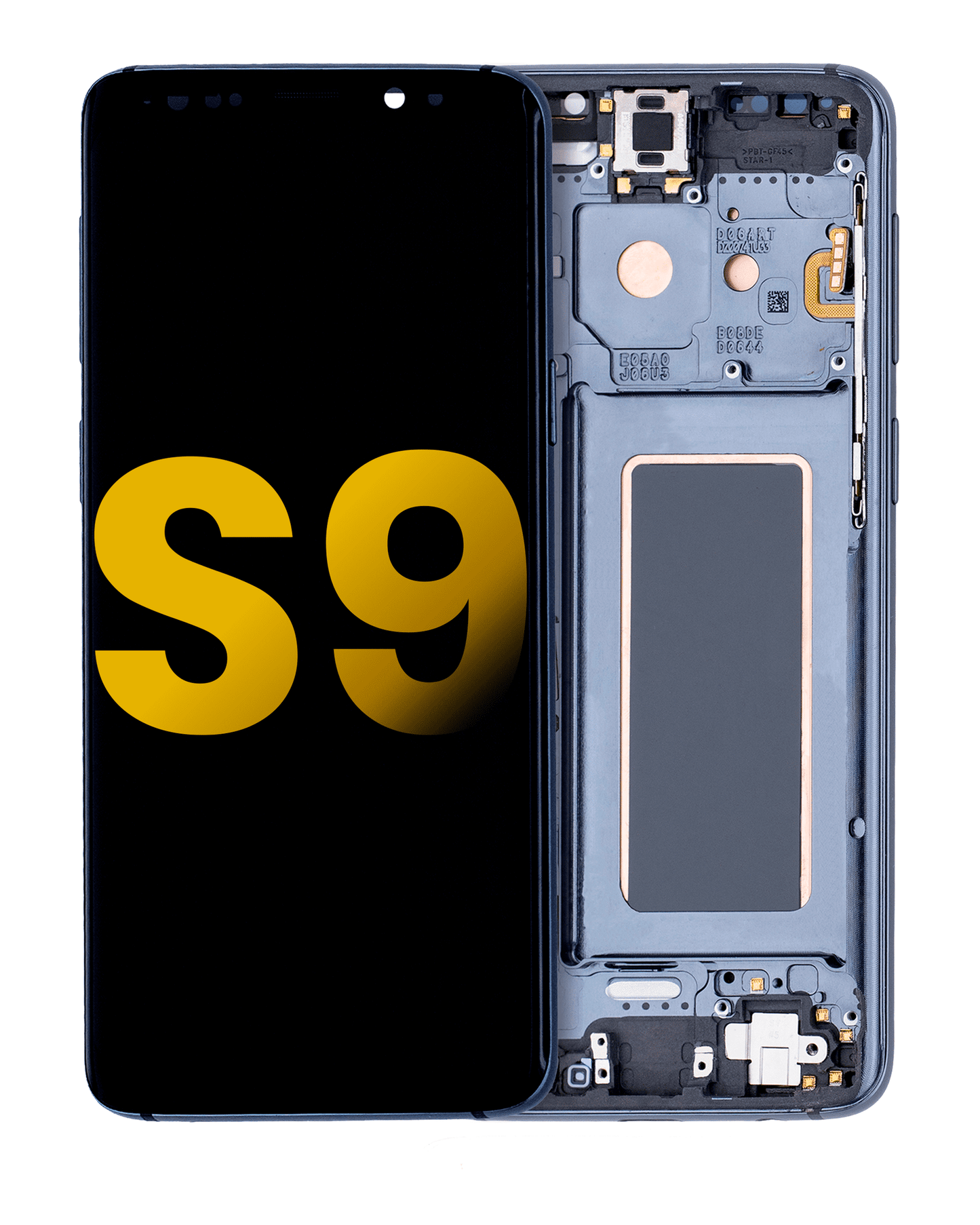 OLED Assembly With Frame For Samsung Galaxy S9 (Refurbished) (Titanium Gray)