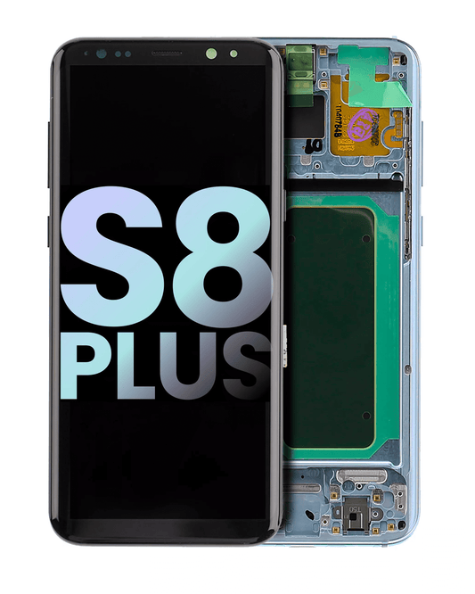 OLED Assembly With Frame For Samsung Galaxy S8 Plus (Service Pack) (Coral Blue)