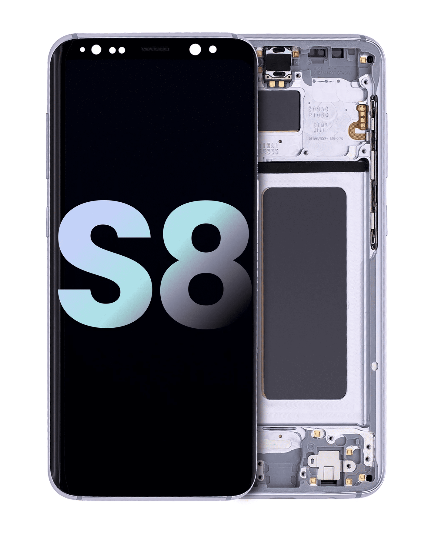 OLED Assembly With Frame For Samsung Galaxy S8 (Service Pack) (Orchid Gray)