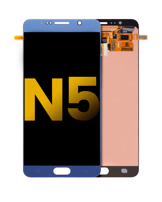 OLED Assembly Without Frame For Samsung Galaxy Note 5 (Refurbished) (Black Sapphire)