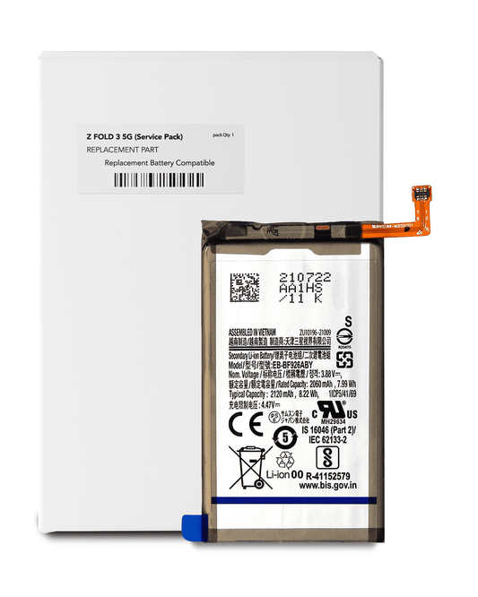 Main Replacement Battery For Samsung Galaxy Z Fold 3 5G (Service Pack)