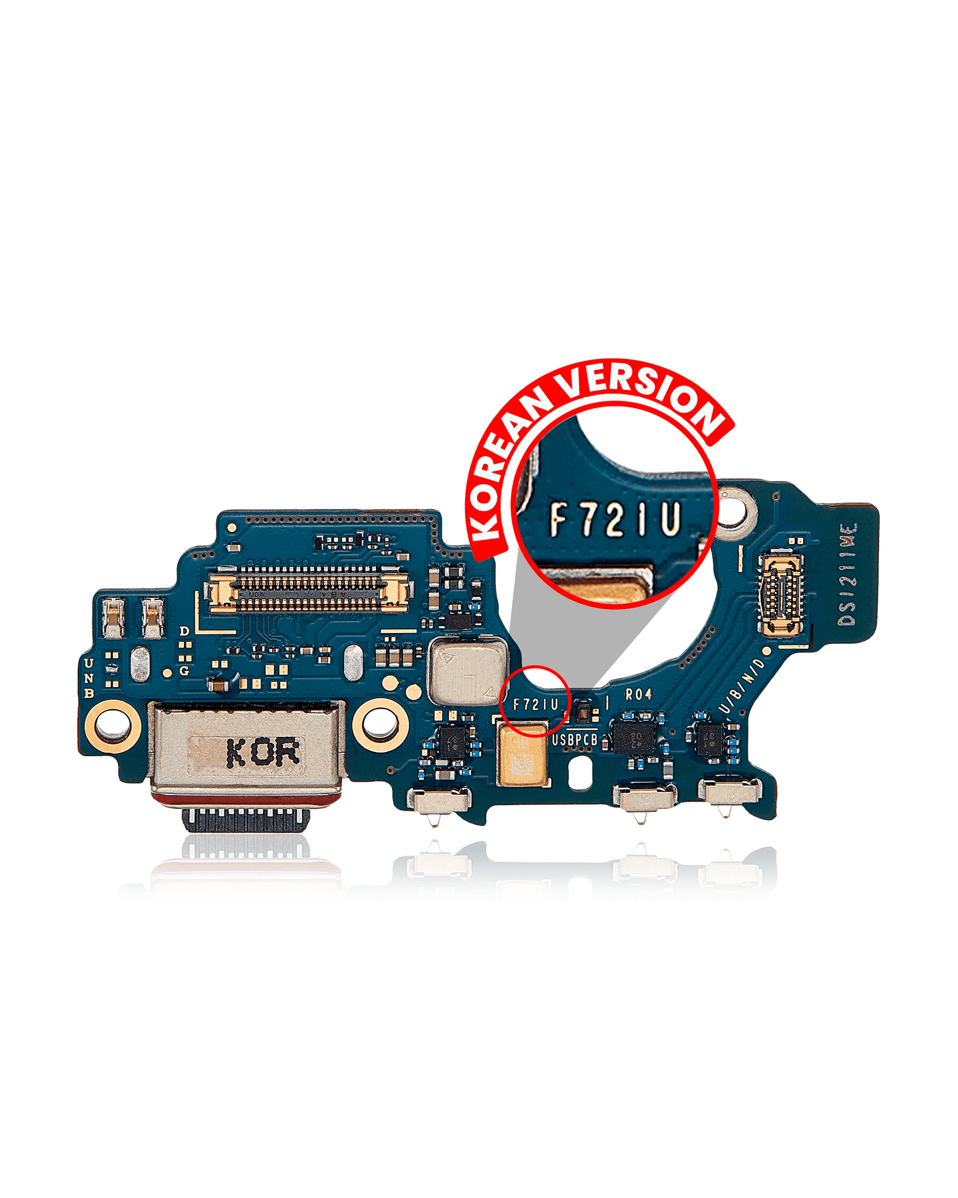 Buy Charging Port Board For Samsung Galaxy Z Flip 4 (F721N) (Korean Version) (Premium) - High Quality Replacement Part - View 1 | TechDrip Canada