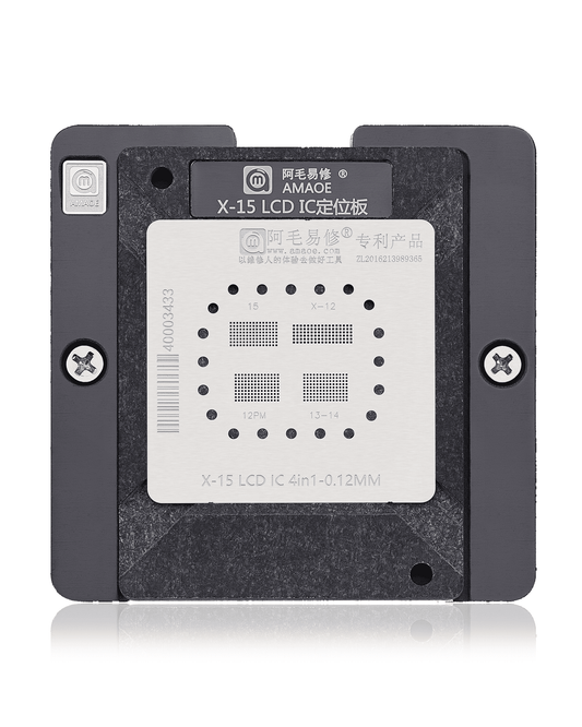Display IC Reballing Platform For iPhone X To 15 (Amaoe)