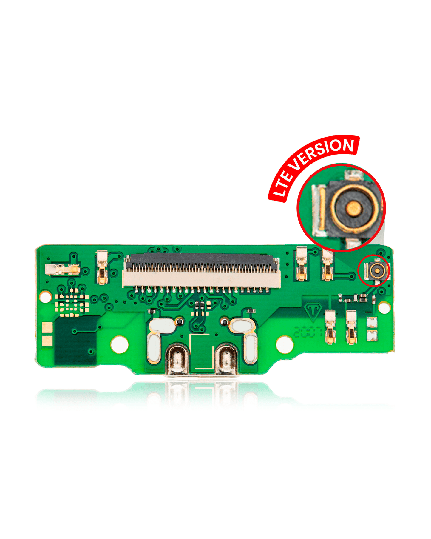 Charging Port With Board For Samsung Galaxy Tab A 8.0" (T295) (2019) (LTE Version) (Aftermarket Plus) - Samsung Galaxy Tab A 8.0" (2019) Replacement Parts - SKU 107082072527 - product image 1