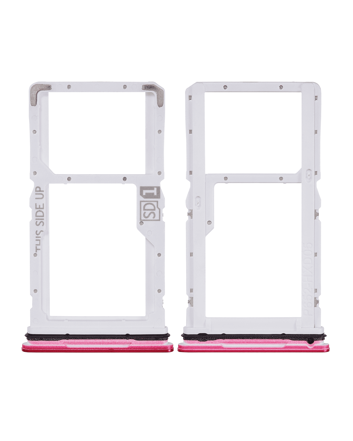 Single Sim Card Tray For Motorola Moto G84 (XT2347 / 2023) (Viva Magenta) replacement part SKU 107082091820 image 3