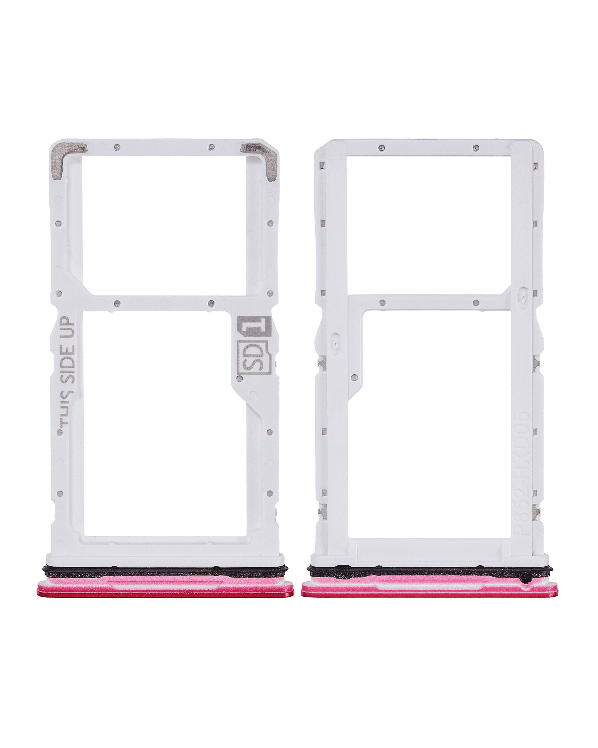 Single Sim Card Tray For Motorola Moto G84 (XT2347 / 2023) (Viva Magenta) replacement part SKU 107082091820 image 3