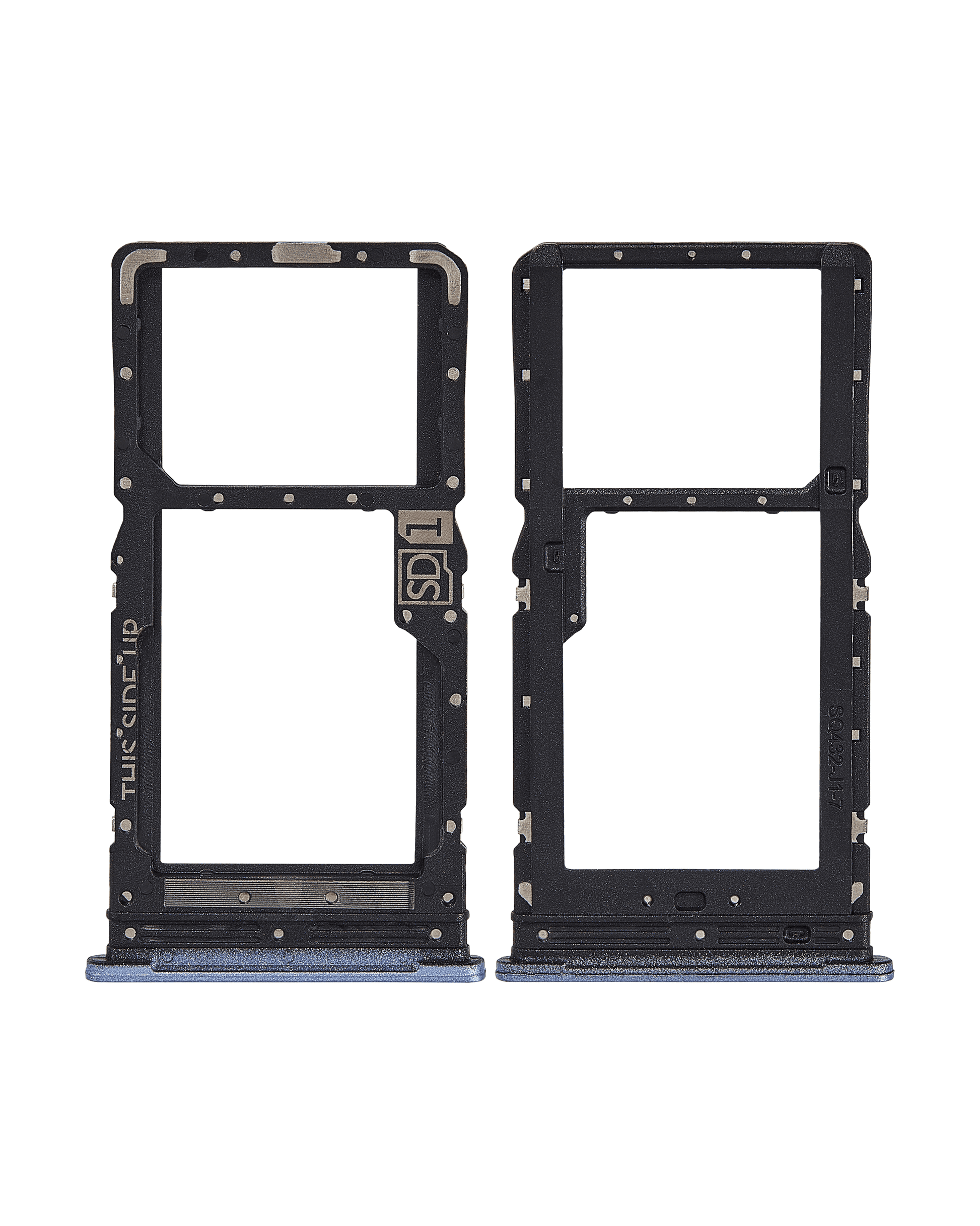Single Sim Card Tray For Motorola Moto G34 (XT2363 /2023) (Ice Blue) replacement part SKU 107082091921 image 4