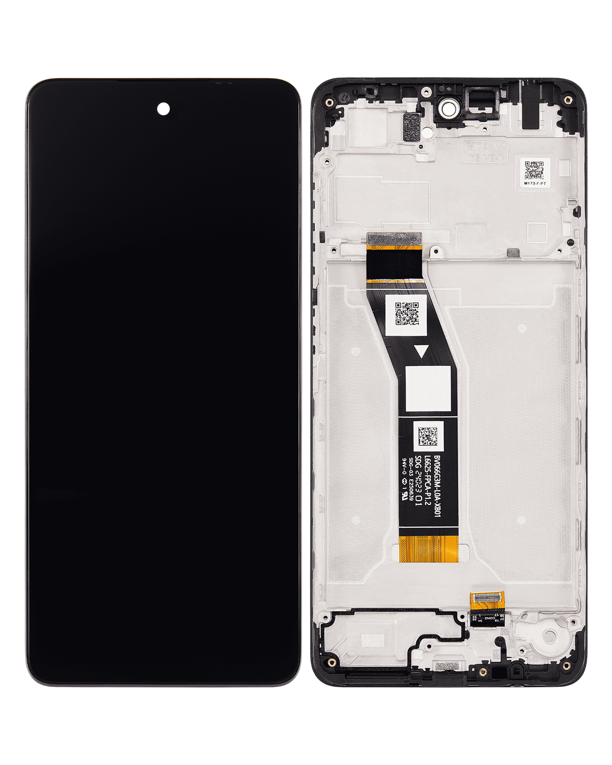 LCD Assembly With Frame For Motorola Moto G04 (XT2421 / 2024)/ G04S (XT2421-8) / E14 (XT2421-12) (Refurbished) (All replacement part SKU 107082142201 image 8