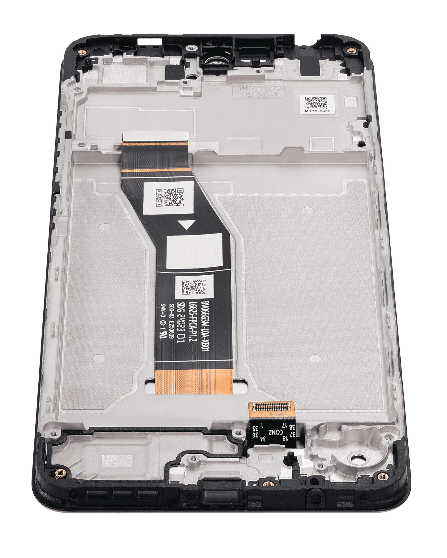 LCD Assembly With Frame For Motorola Moto G04 (XT2421 / 2024)/ G04S (XT2421-8) / E14 (XT2421-12) (Refurbished) (All replacement part SKU 107082142201 image 3