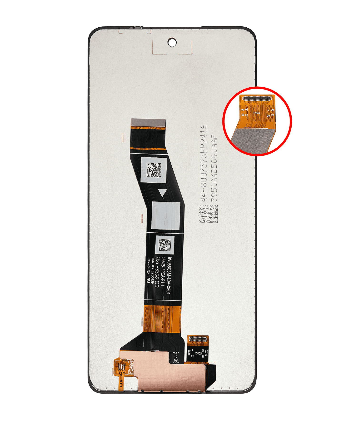 LCD Assembly Without Frame For Motorola Moto G24 (XT2423 / 2024) / G04 (XT2421 / 2024) / G24 Power (XT2425-1 / 2024) replacement part SKU 107082142101 image 3