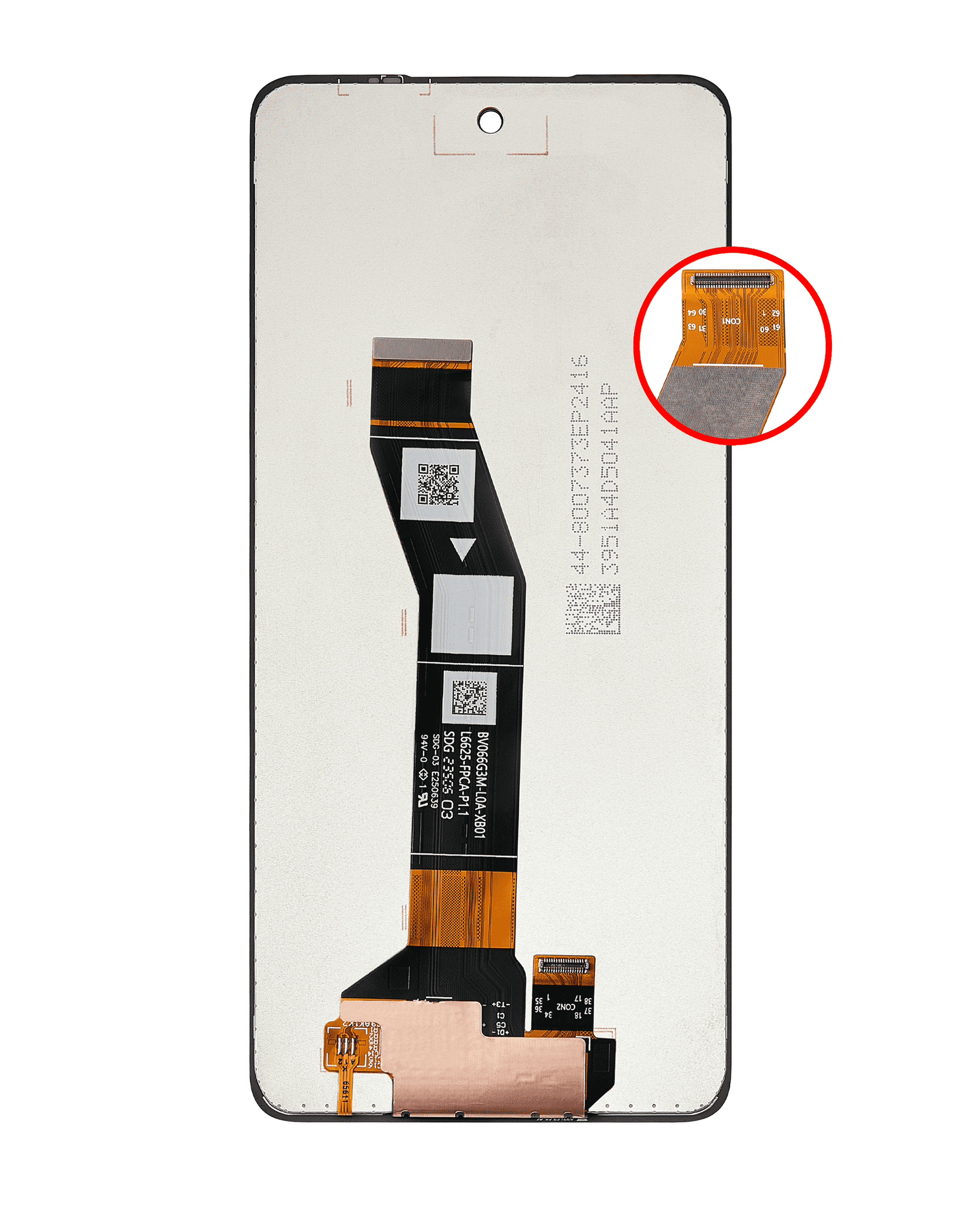 LCD Assembly Without Frame For Motorola Moto G24 (XT2423 / 2024) / G04 (XT2421 / 2024) / G24 Power (XT2425-1 / 2024) replacement part SKU 107082142101 image 3