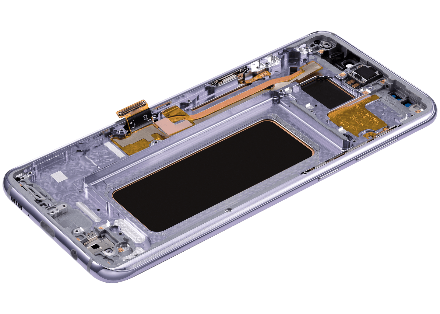 OLED Assembly With Frame For Samsung Galaxy S8 Plus (Refurbished) (Arctic Silver)