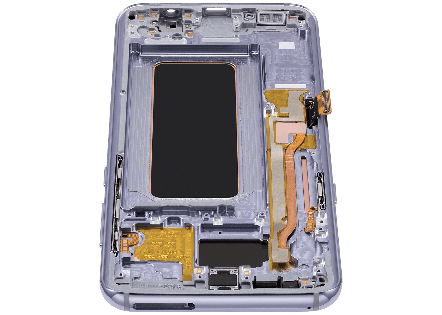 OLED Assembly With Frame For Samsung Galaxy S8 Plus (Refurbished) (Arctic Silver)