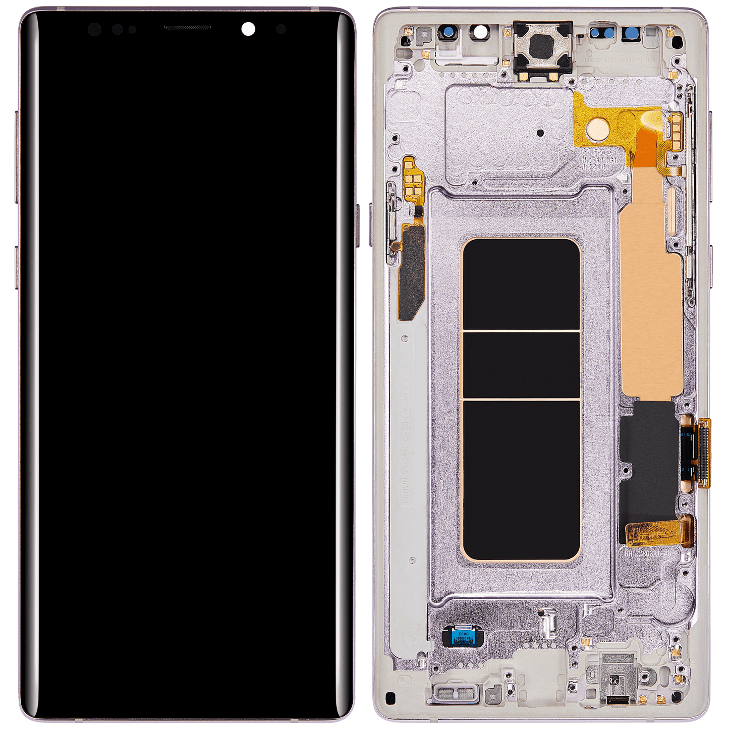 OLED Assembly With Frame For Samsung Galaxy Note 9 (Refurbished) (Lavender Purple)
