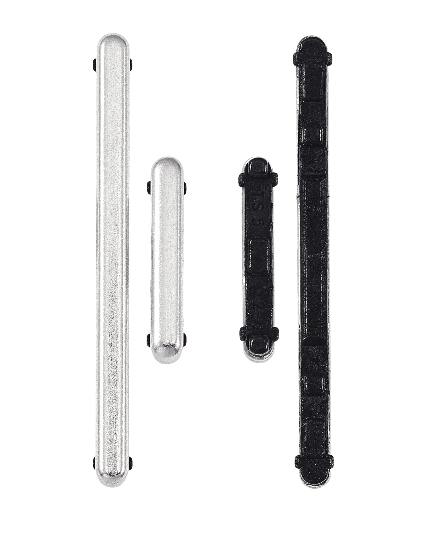 Hard Buttons (Power / Volume) Compatible For Samsung Galaxy Tab S6 Lite (P610 / P615 / 2020) (Silver) - product image 2