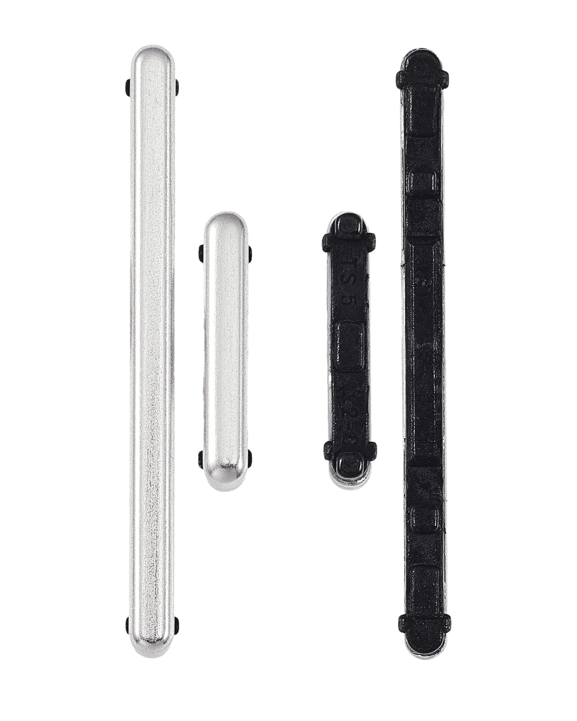 Hard Buttons (Power / Volume) Compatible For Samsung Galaxy Tab S6 Lite (P610 / P615 / 2020) (Silver) - product image 2