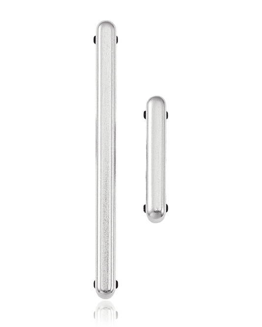 Hard Buttons (Power / Volume) Compatible For Samsung Galaxy Tab S6 Lite (P610 / P615 / 2020) (Silver) - product image 1
